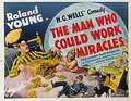 The Man Who Could Work Miracles poster