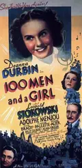 One Hundred Men and a Girl poster