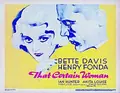 That Certain Woman poster