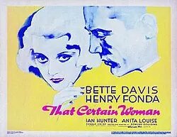 That Certain Woman poster