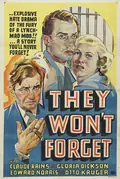 They Won't Forget poster