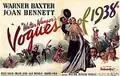 Walter Wanger's Vogues of 1938 poster