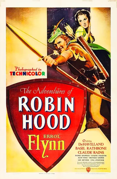 The Adventures of Robin Hood poster