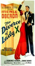 The Divorce of Lady X poster