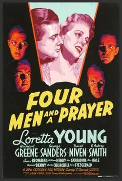Four Men and a Prayer poster