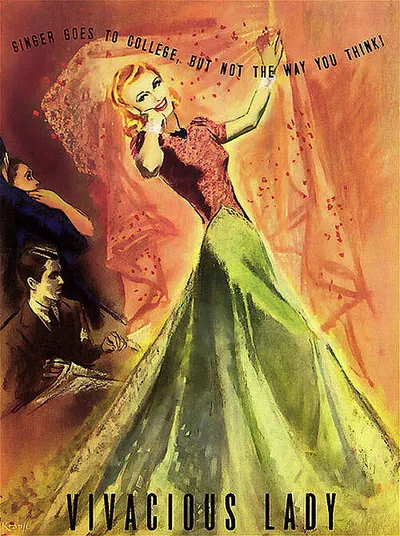Vivacious Lady poster