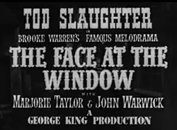 The Face at the Window poster