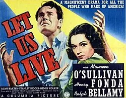Let Us Live poster