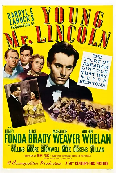 Young Mr. Lincoln poster