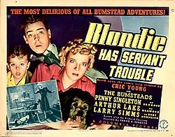 Blondie Has Servant Trouble poster