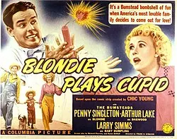 Blondie Plays Cupid poster