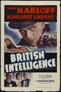 British Intelligence poster