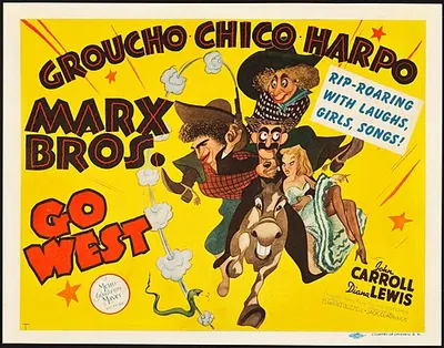Go West poster