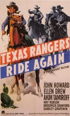 The Texas Rangers Ride Again poster