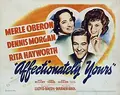Affectionately Yours poster