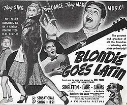 Blondie Goes Latin poster