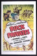 Buck Privates poster
