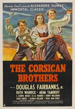 The Corsican Brothers poster