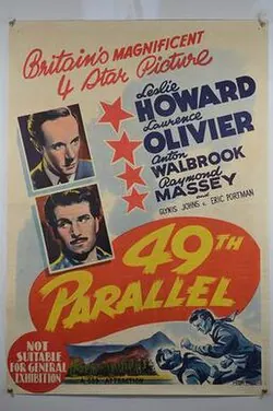 The 49th Parallel poster