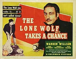 The Lone Wolf Takes a Chance poster
