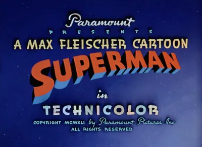 Superman poster