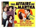 The Affairs of Martha poster