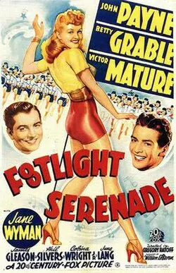 Footlight Serenade poster