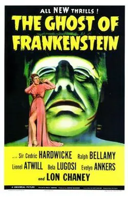 The Ghost of Frankenstein poster