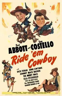 Ride 'Em Cowboy poster