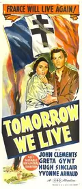 Tomorrow We Live poster