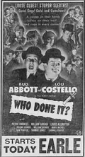 Who Done It? poster