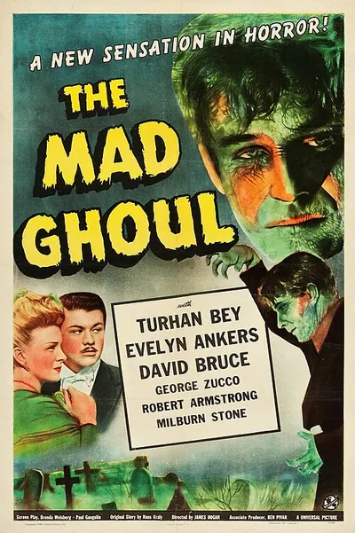 The Mad Ghoul poster