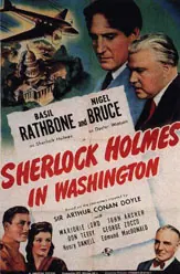 Sherlock Holmes in Washington poster