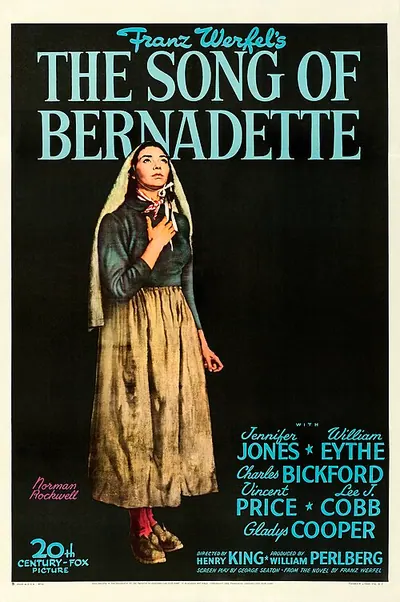 The Song of Bernadette poster