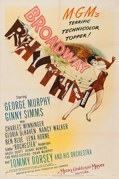Broadway Rhythm poster
