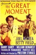 The Great Moment poster