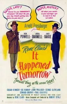 It Happened Tomorrow poster