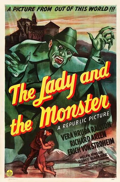 The Lady and the Monster poster