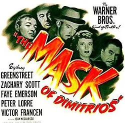 The Mask of Dimitrios poster