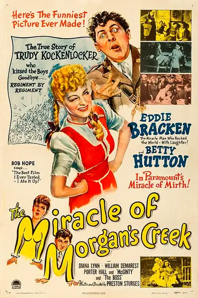 The Miracle of Morgan's Creek poster