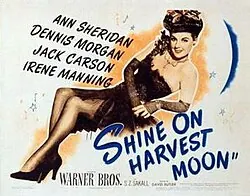 Shine on Harvest Moon poster