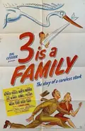 3 Is a Family poster