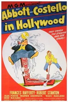 Bud Abbott and Lou Costello in Hollywood poster