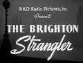 The Brighton Strangler poster