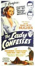 The Lady Confesses poster