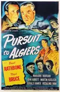 Pursuit to Algiers poster
