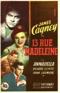13 Rue Madeleine poster