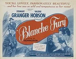 Blanche Fury poster