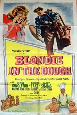 Blondie in the Dough poster
