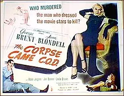 The Corpse Came C.O.D. poster